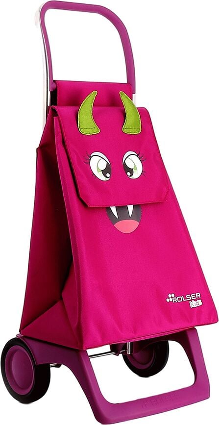 Carro de Compra infantil Rolser Joy 1700 Monster Kid, lima