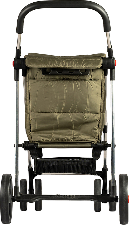 Carro de compra plegable Rolser Basket Polar 4B, negro