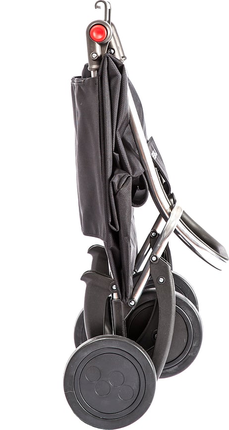 Carro de compra Rolser Logic 2+2 I-Max MF, plegable, gris grafito