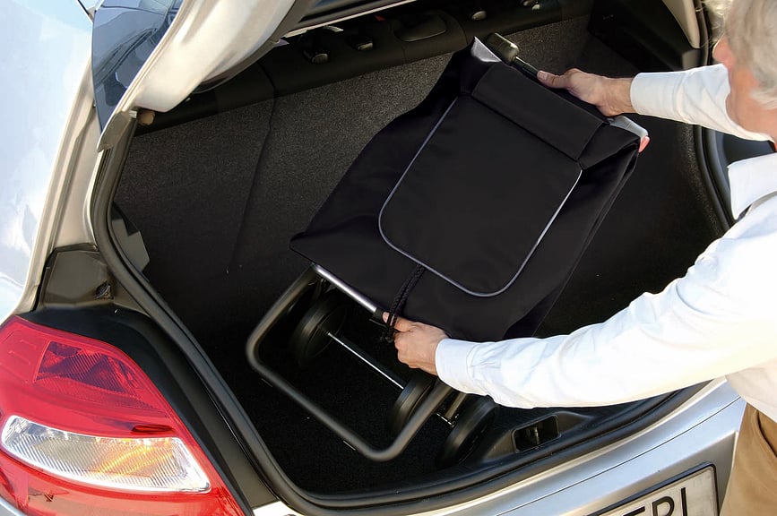 Carro de compra Rolser Logic 2+2 I-Max MF, plegable, gris grafito