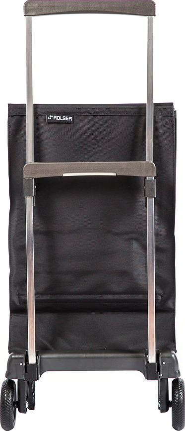 Carro de compra plegable Rolser Plegamatic, negro