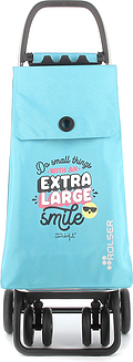 Iepirkumu ratiņi Rolser Mr. Wonderful Tour MF Extra Large Smile salokāmi