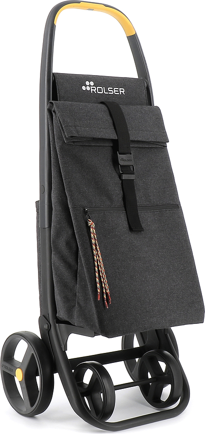 Rolser Clec Termo Eco 8 Plus Lemon Poussette de Marché isotherme, beige, en matériau recyclé