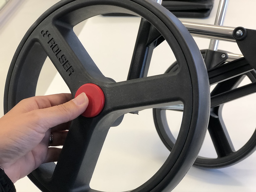 Rolser I-Max Logic RSG MF Καρότσι Αγορών πτυσσόμενο, μαύρο