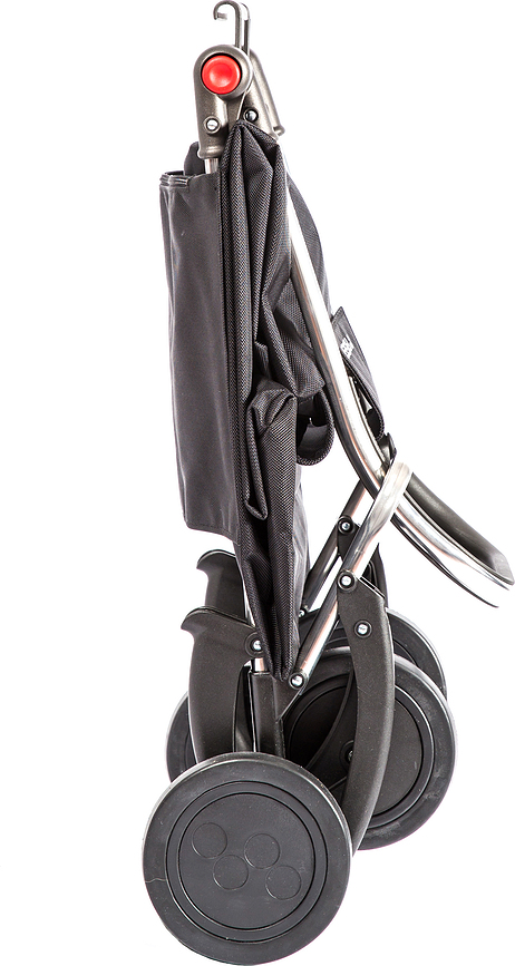 Rolser Logic 2+2 I-Max MF Chariot de Courses pliant, graphite