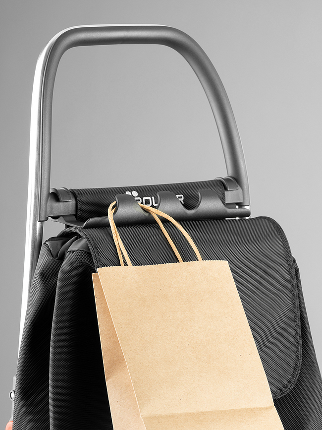 Rolser Logic RD6 Tweed Καρότσι Αγορών, πτυσσόμενο, μαύρο