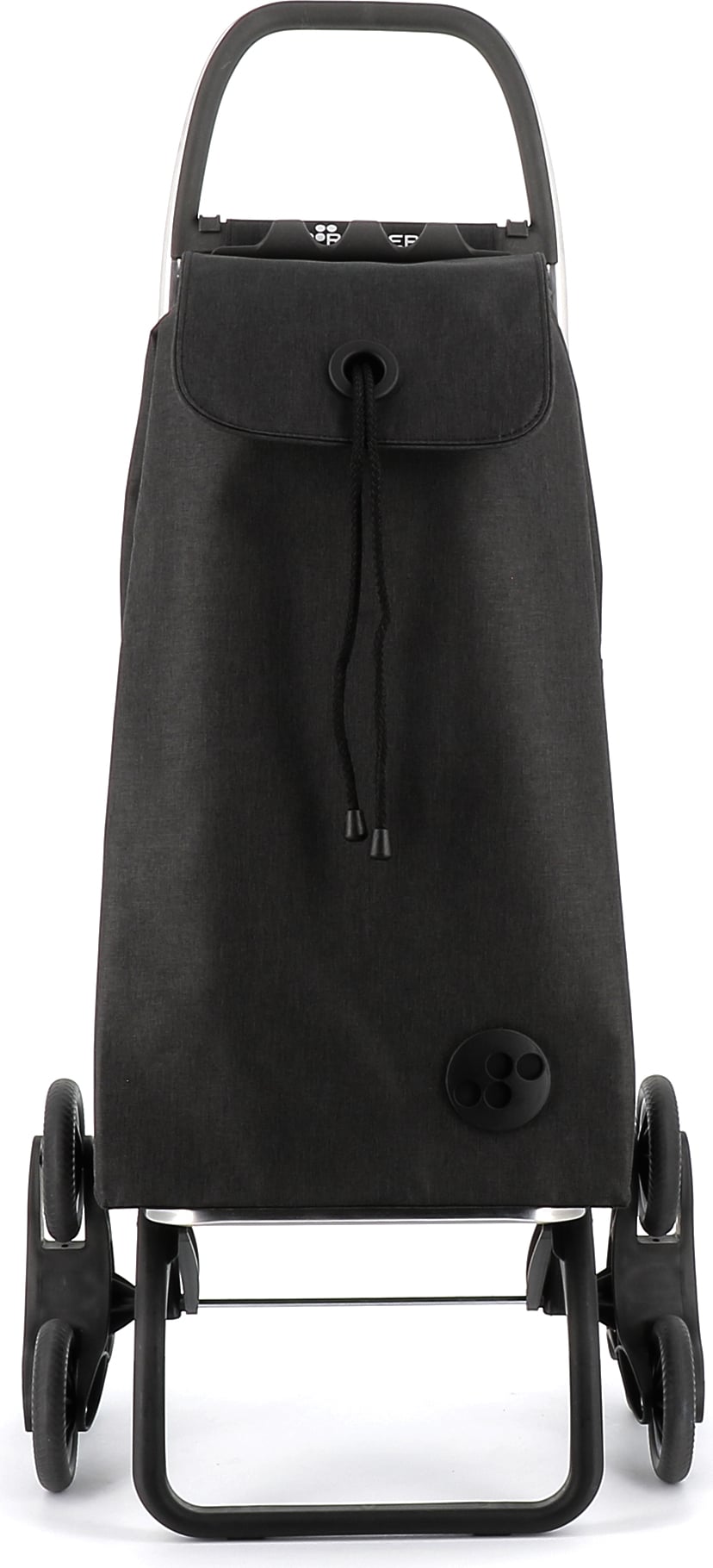 Rolser Logic RD6 Tweed Einkaufswagen schwarz zusammenklappbar