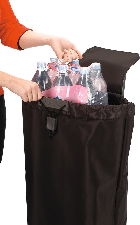 Rolser Logic RD6 Kolica za kupovinu sklopiva Tweed crna