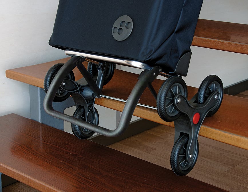 Rolser Logic RD6 Voziček za nakupovanje, zložljiv, črn