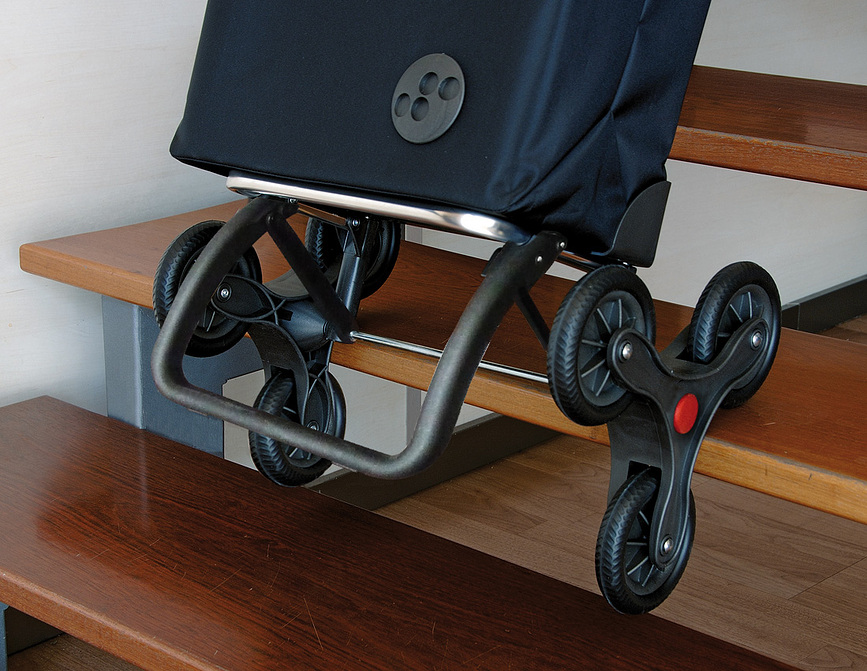 Rolser RD6 Saquet Chariot de Courses, noir