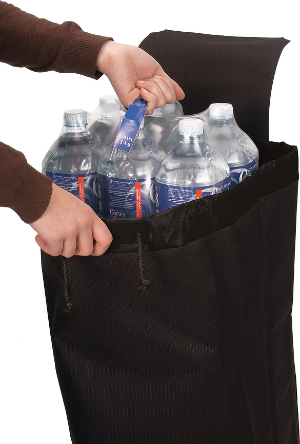 Rolser RD6 Saquet Chariot de Courses, noir