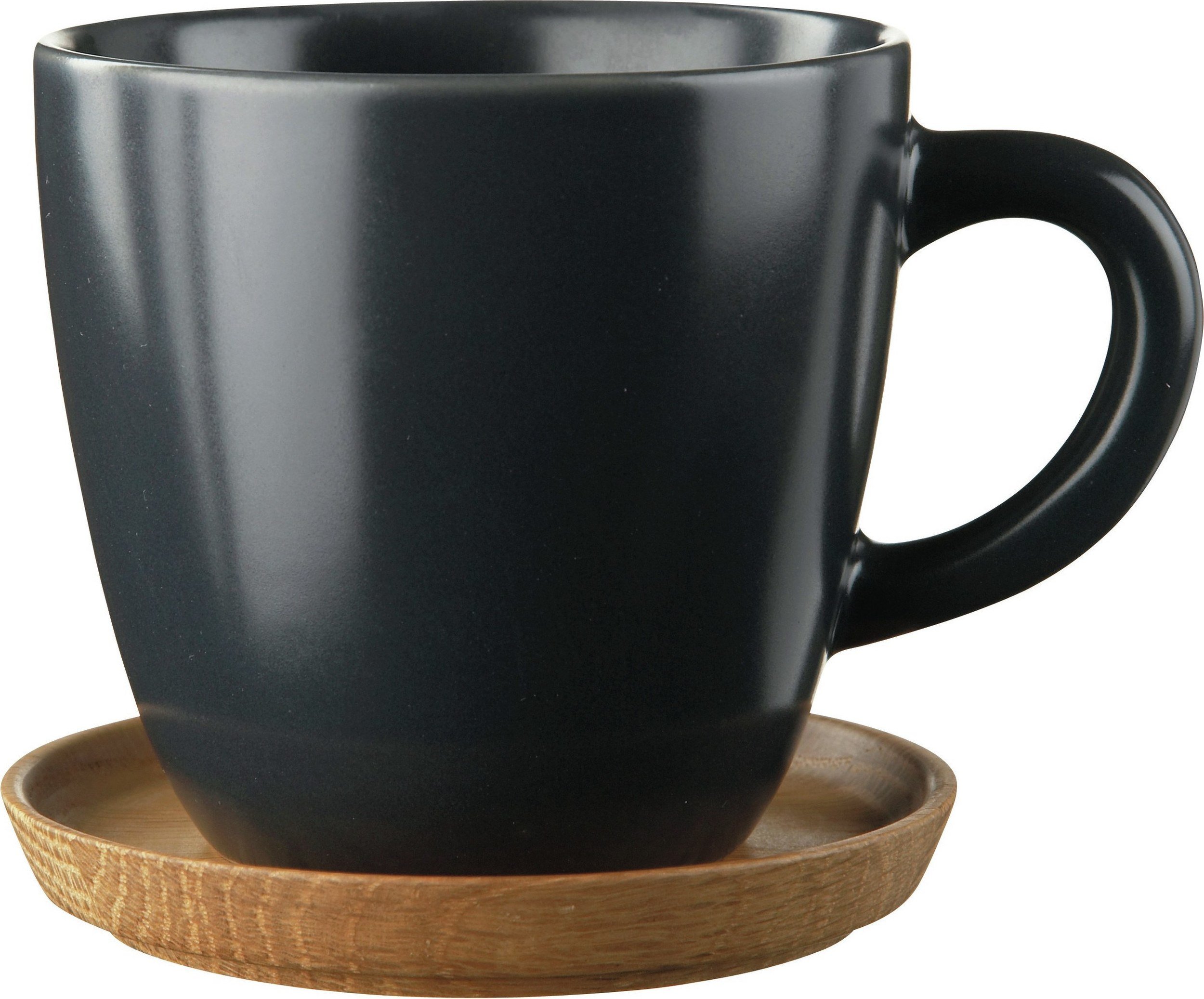 Höganäs Keramik Cappuccino-Tasse mit Untersetzer - Rorstrand