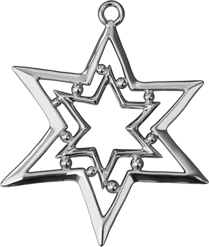 Adorno Estrella Karen Blixen, 8 cm, dorado