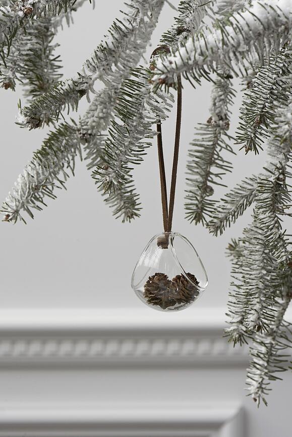 Adorno Navideño Nordic Tales, diseño de cesta