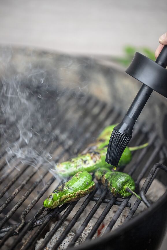 Dispensador de aceite y marinada Grand Cru, 250 ml, con pincel