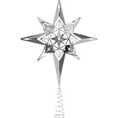 Eglutės viršūnė Žvaigždė Karen Blixen sidabro spalvos