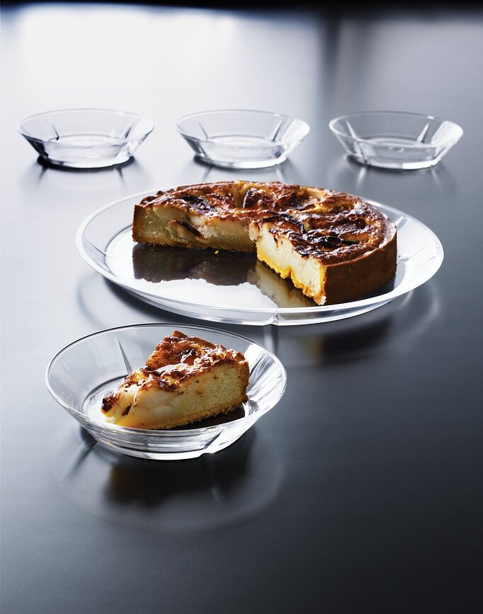 Fuente con pie de cristal Grand Cru