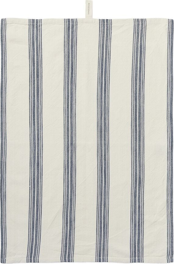 Garn Kuhinjska krpa, črtast vzorec, 50 x 70 cm, modra