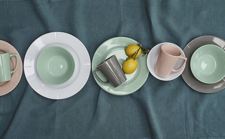 Grand Cru Assiette à Déjeuner 23 cm, menthe