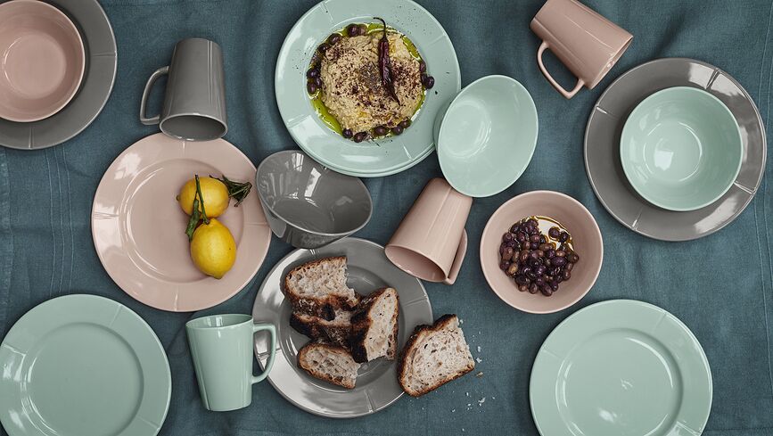 Grand Cru Assiette à Déjeuner 23 cm, menthe