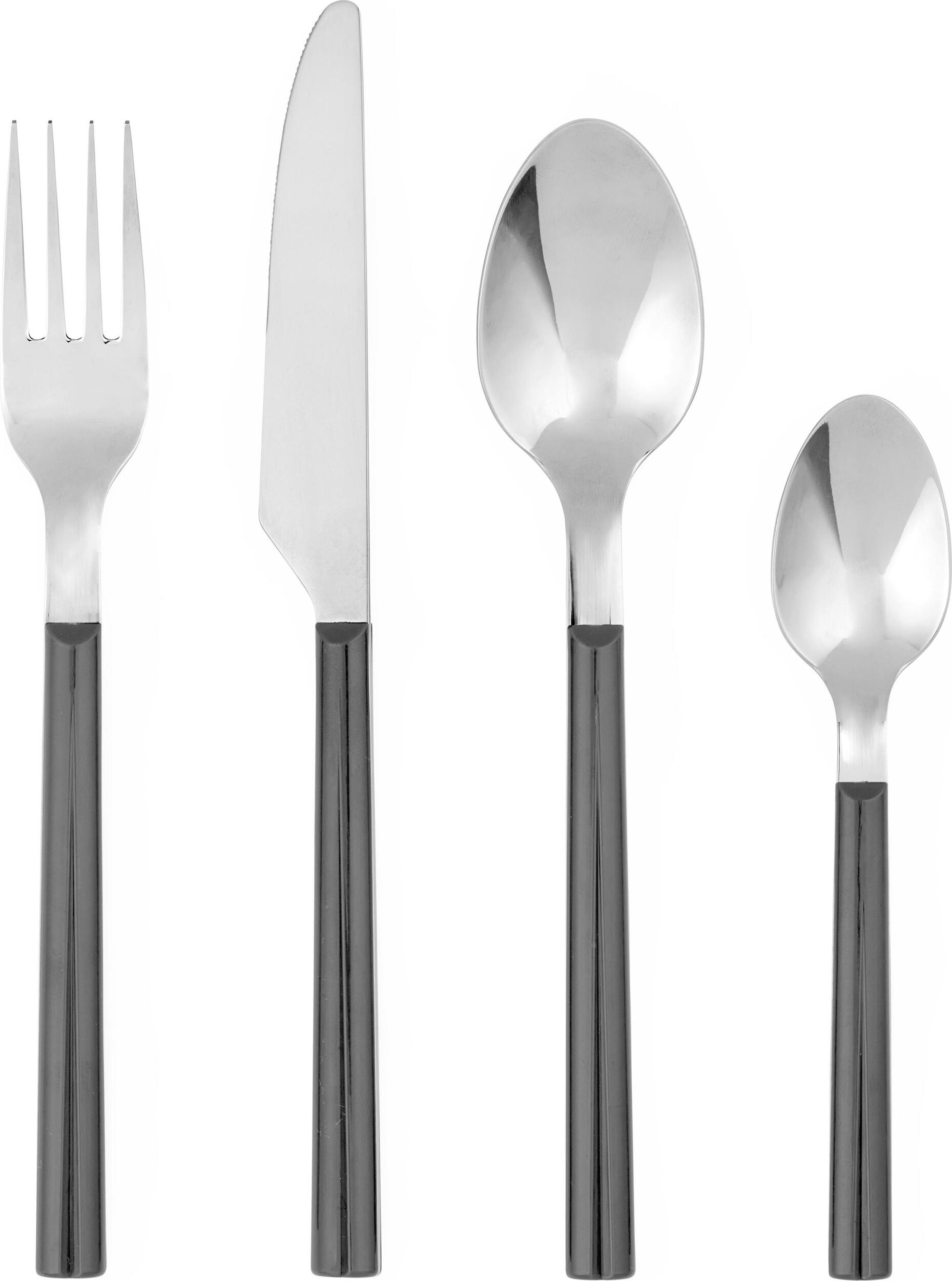 Grand Cru Bistro Besteck-Set grau 16 El.