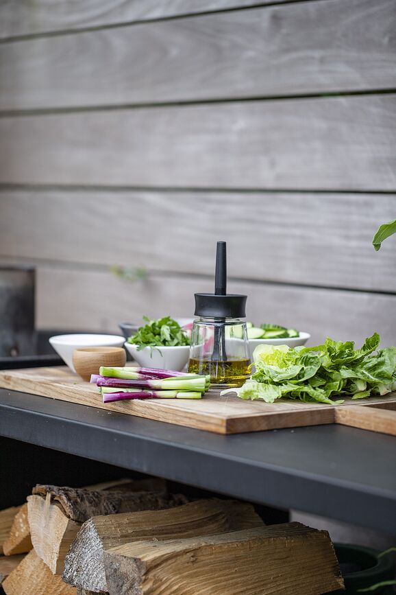 Grand Cru Bouteille à huile avec pinceau, 250 ml