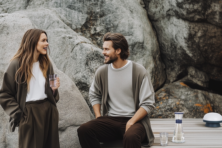 Grand Cru Carafe à eau, 900 ml, vert forêt