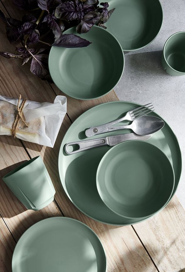 Grand Cru Circular Renew Krožniki za zajtrk, 19,5 cm, zeleni, 2 kosa