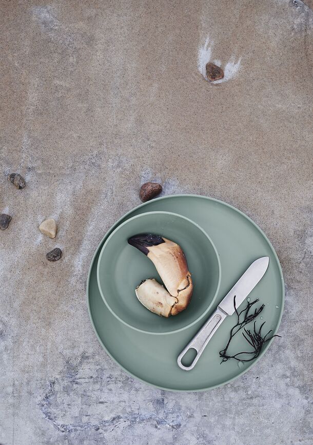 Grand Cru Circular Renew Tanjuri od kamenine 26 cm zeleni 2 kom.