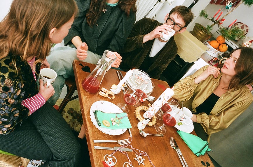 Grand Cru Cottage 2025 Adventna Sveča, 25 cm, bela