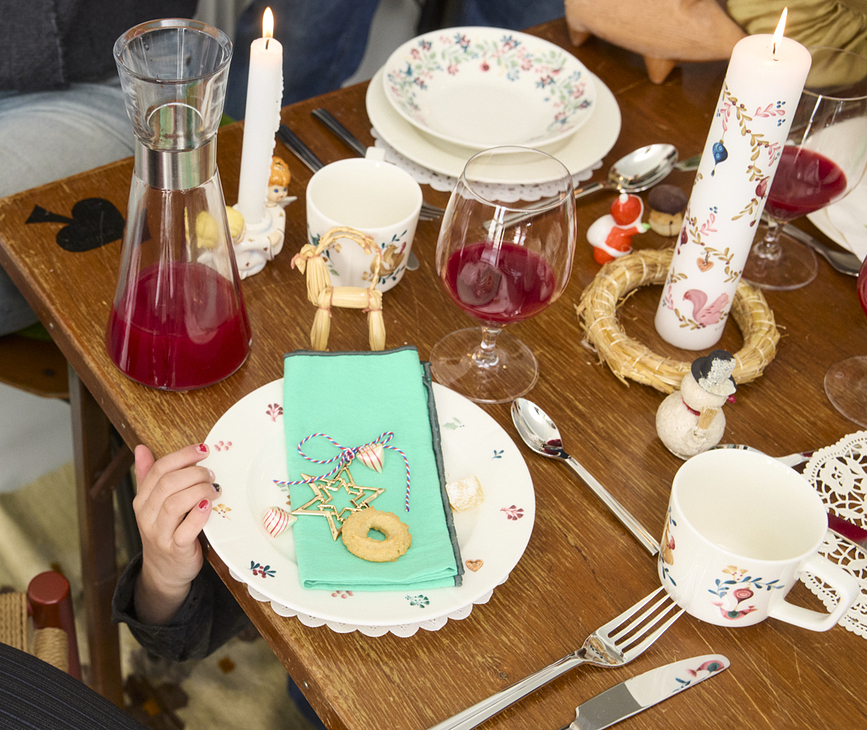 Grand Cru Cottage 2025 ΚΕΡΙ Advent, 25 cm, λευκό