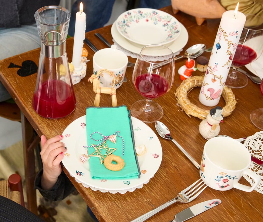 Grand Cru Cottage 2025 Svijeća adventska 25 cm bijela