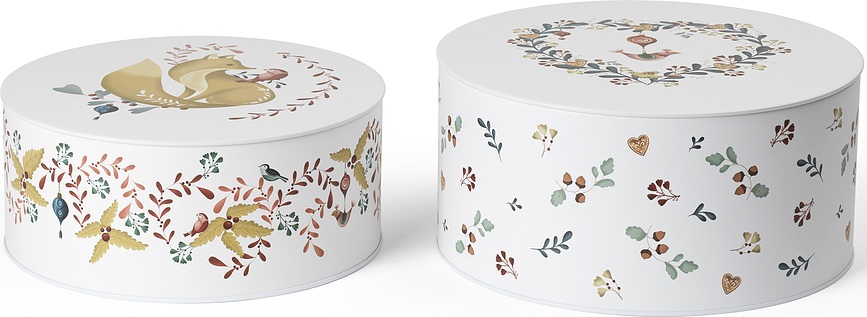 Grand Cru Cottage Boîtes de Conservation basses, Lot de 2