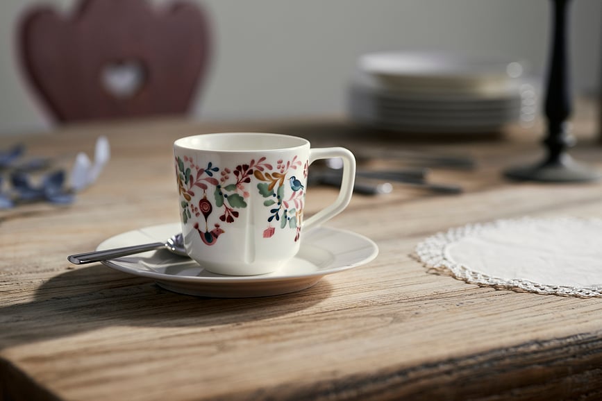 Grand Cru Cottage Šalica s motivom ptica 0,3 l