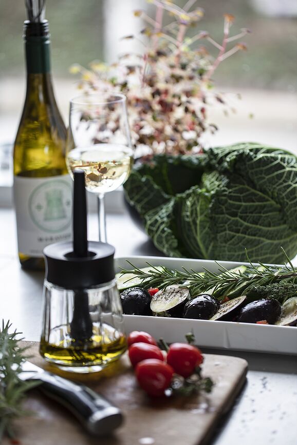 Grand Cru ΔΟΧΕΙΟ για λάδι ή μαρινάδα, με πινέλο, 250 ml