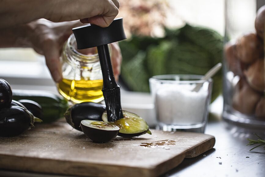 Grand Cru ΔΟΧΕΙΟ για λάδι ή μαρινάδα, με πινέλο, 250 ml