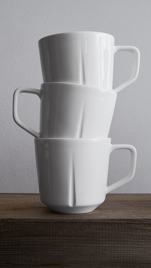 Grand Cru Essentials Tasses 290 ml, blanches, Lot de 4