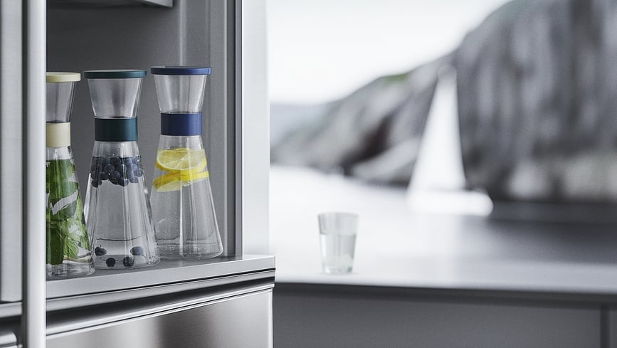 Grand Cru Karafa za vodu 900 ml šumsko zelena