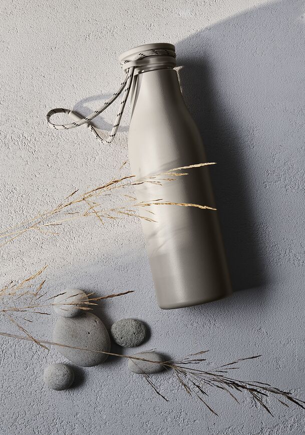 Grand Cru Θερμός, με λαβή, 500 ml, χρώμα άμμου