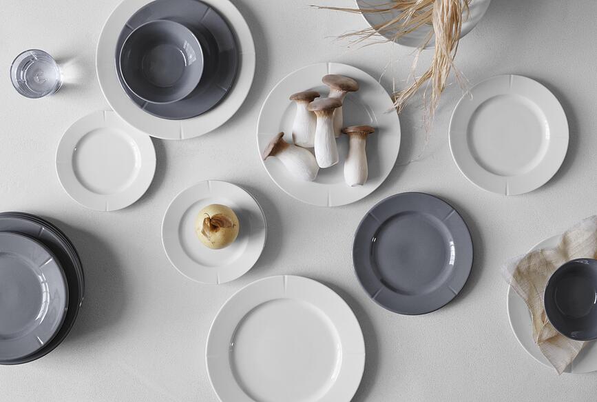 Grand Cru Πιάτο Φαγητού, 27 cm, γκρι