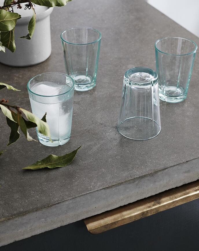 Grand Cru Verres 220 ml, recyclés, Lot de 4