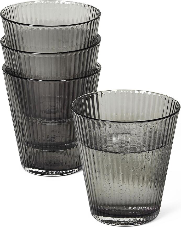 Grand Cru Verres 260 ml, fumés, Lot de 4