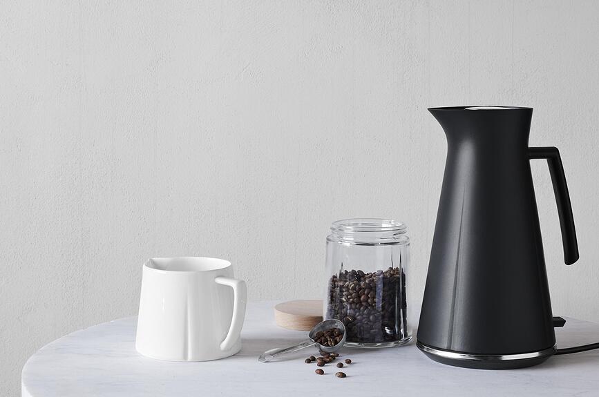 Hervidor eléctrico Grand Cru, 1,4 L, gris