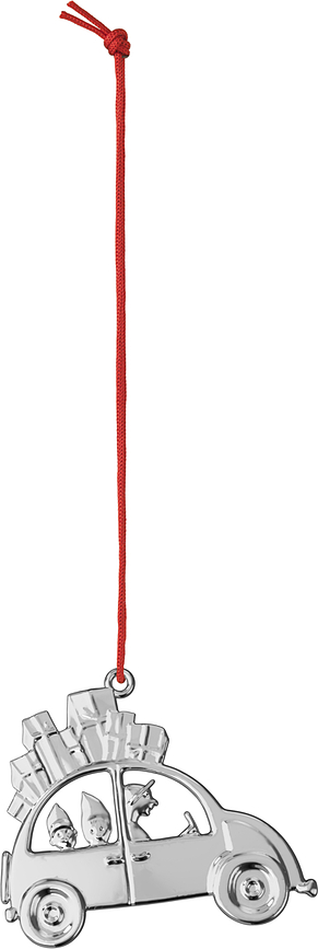 Karen Blixen Božični okrasek avto, 6,5 cm