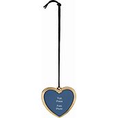 Karen Blixen Christmas tree decoration heart with place for picture