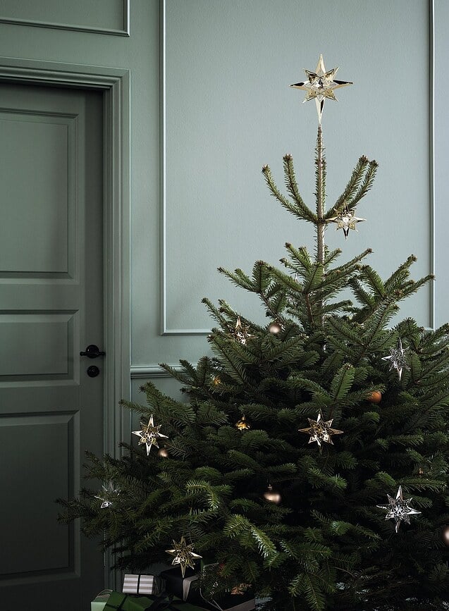 Karen Blixen Zvijezda za vrh božićnog drvca srebrna