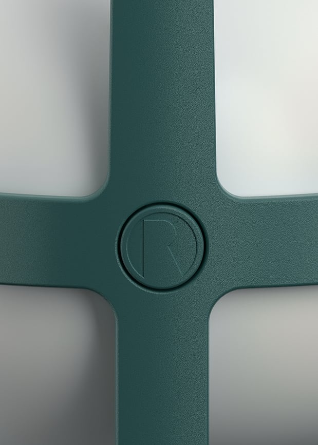 Lámpara solar Soft Spot, 18,5 cm, verde bosque