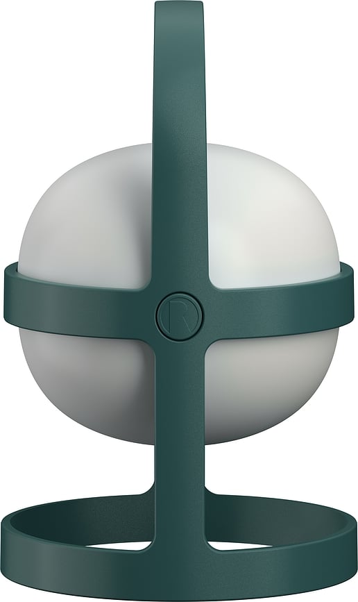 Lámpara solar Soft Spot, 18,5 cm, verde bosque