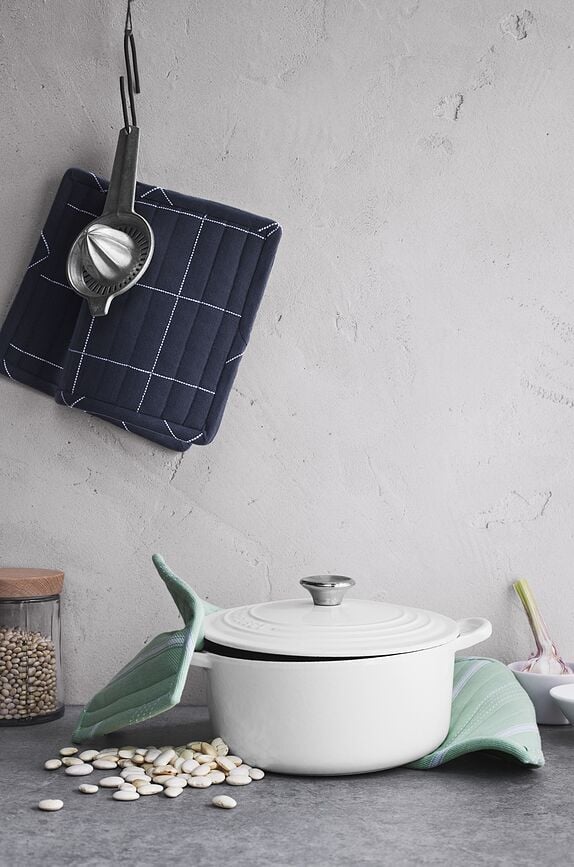 Manoplas de Cocina Gamma, 22 cm, grises, 2 unidades