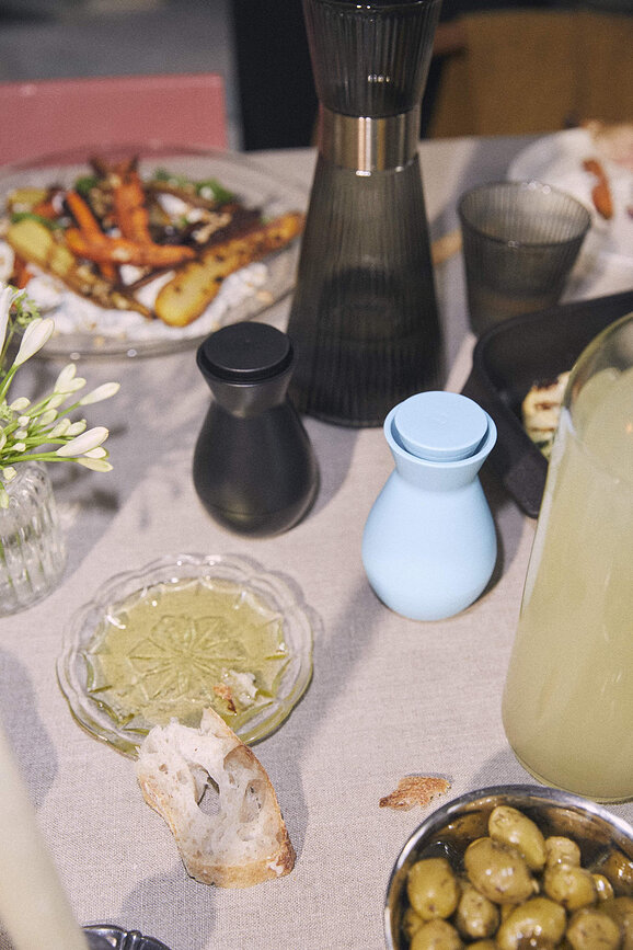 Moulin à épices Spice Up 12 cm, beige